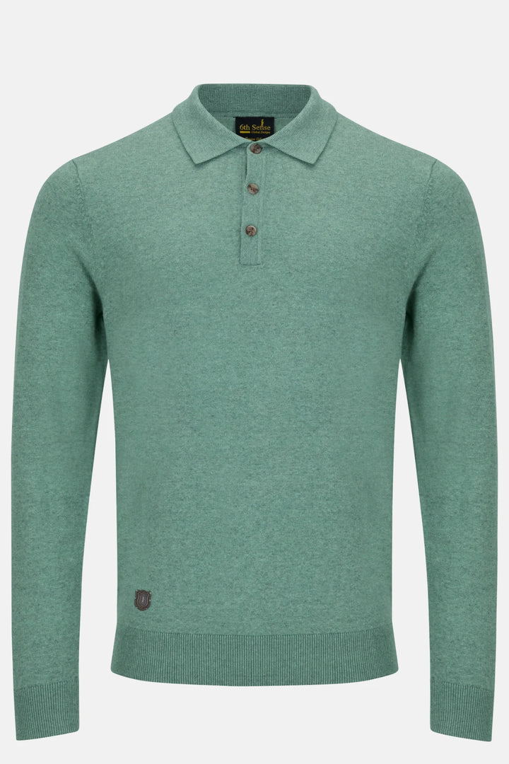 6th Sense Polo Sweater | Super | Peppermint