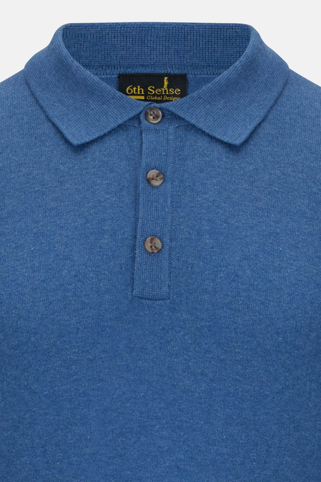 6th Sense Polo Sweater | Super | True Blue