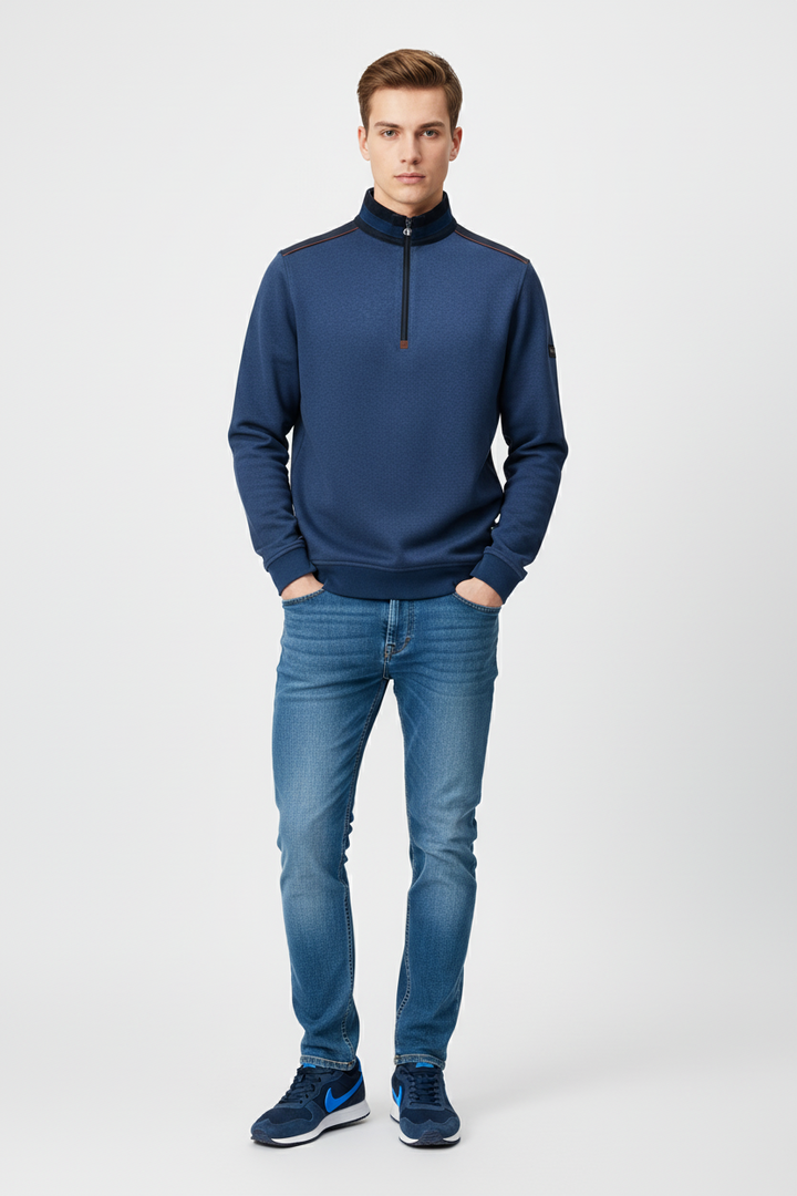 6th Sense Quinn 1/4-zip Top | Medieval