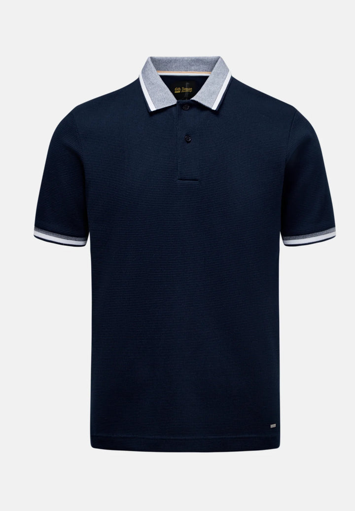 6th Sense Solar Polo Shirt | Navy