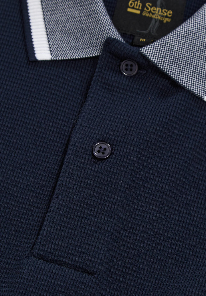 6th Sense Solar Polo Shirt | Navy