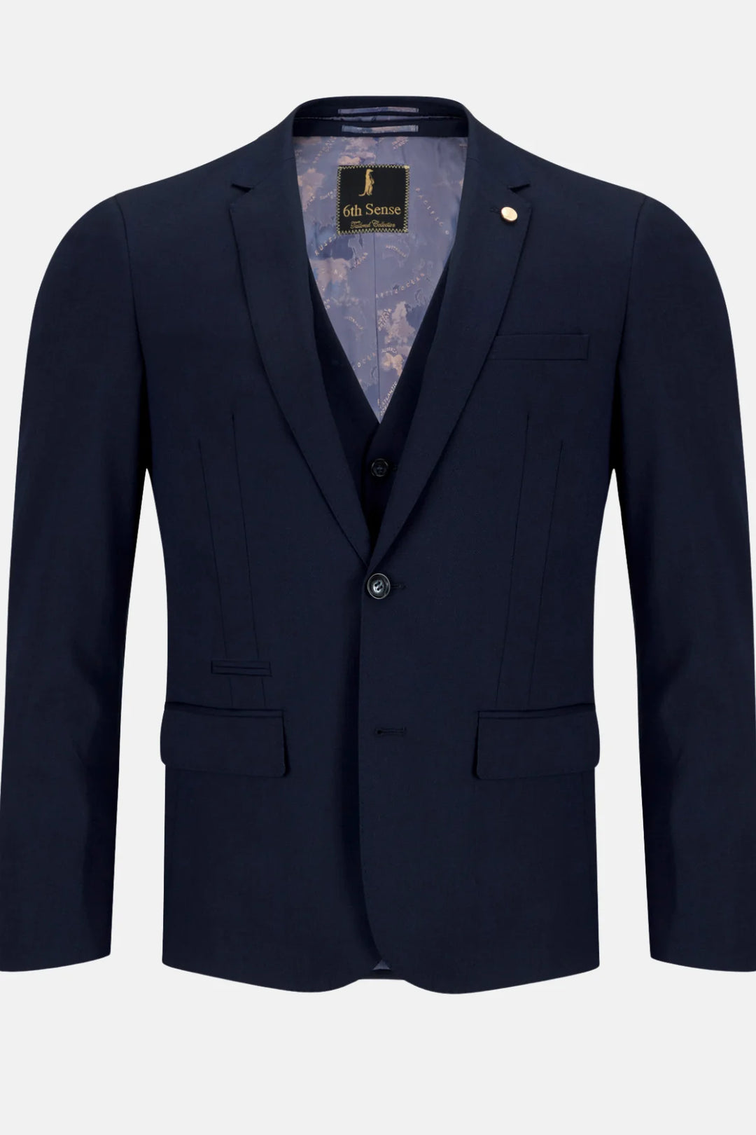 6th Sense 3-Piece Suit | Valley | Navy