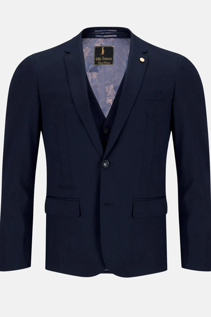 6th Sense 3-Piece Suit | Valley | Navy