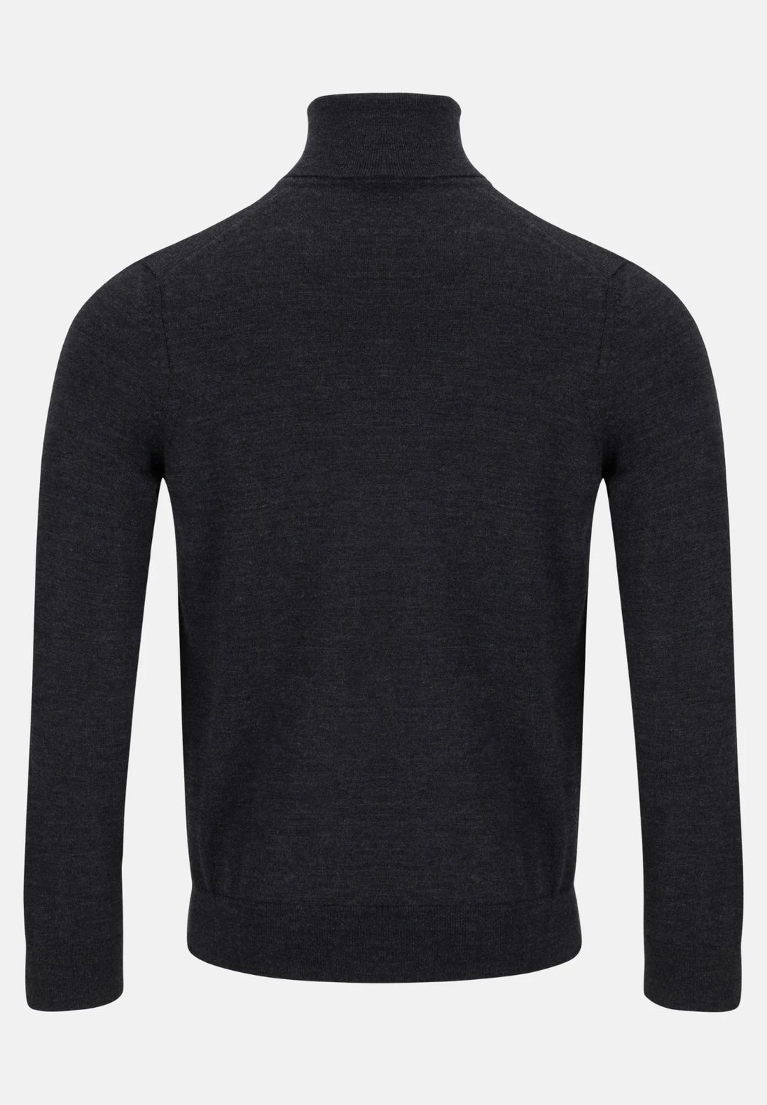 6th Sense Turtle-neck Merino Jumper | Anthracite