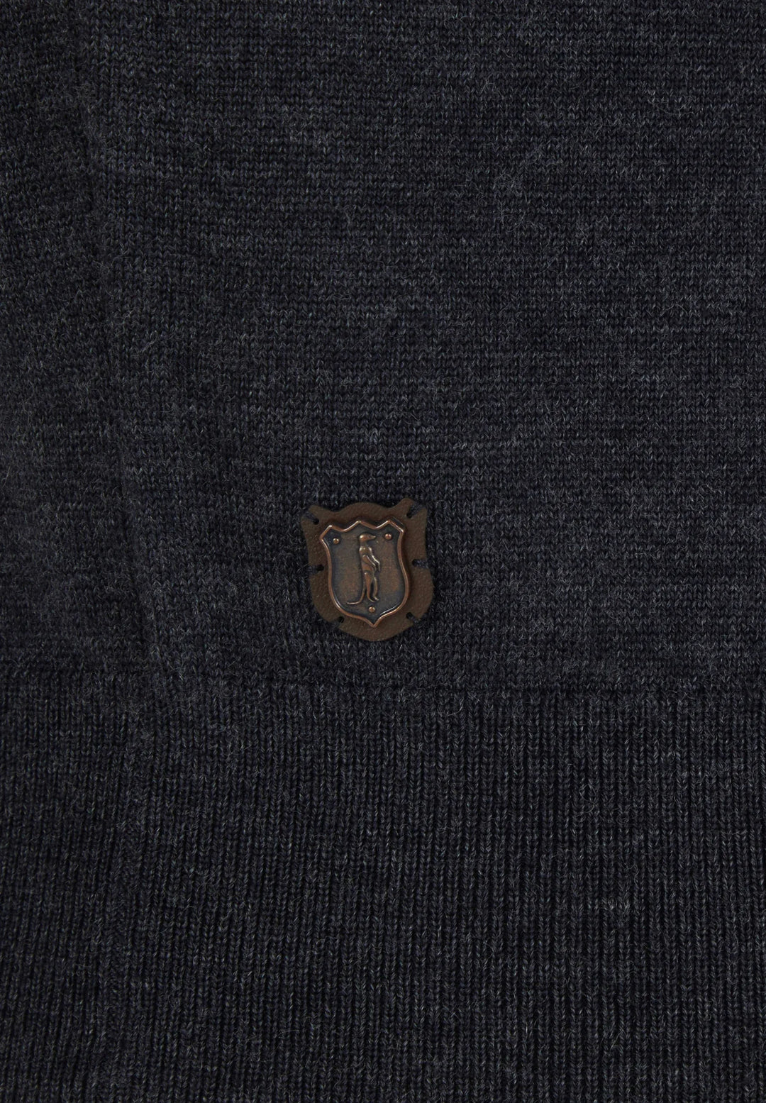 6th Sense Turtle-neck Merino Jumper | Anthracite