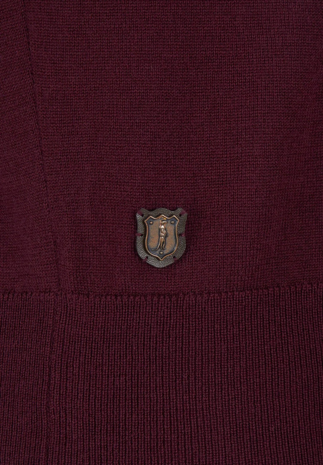 6th Sense Turtle-neck Merino Jumper | Bordeaux