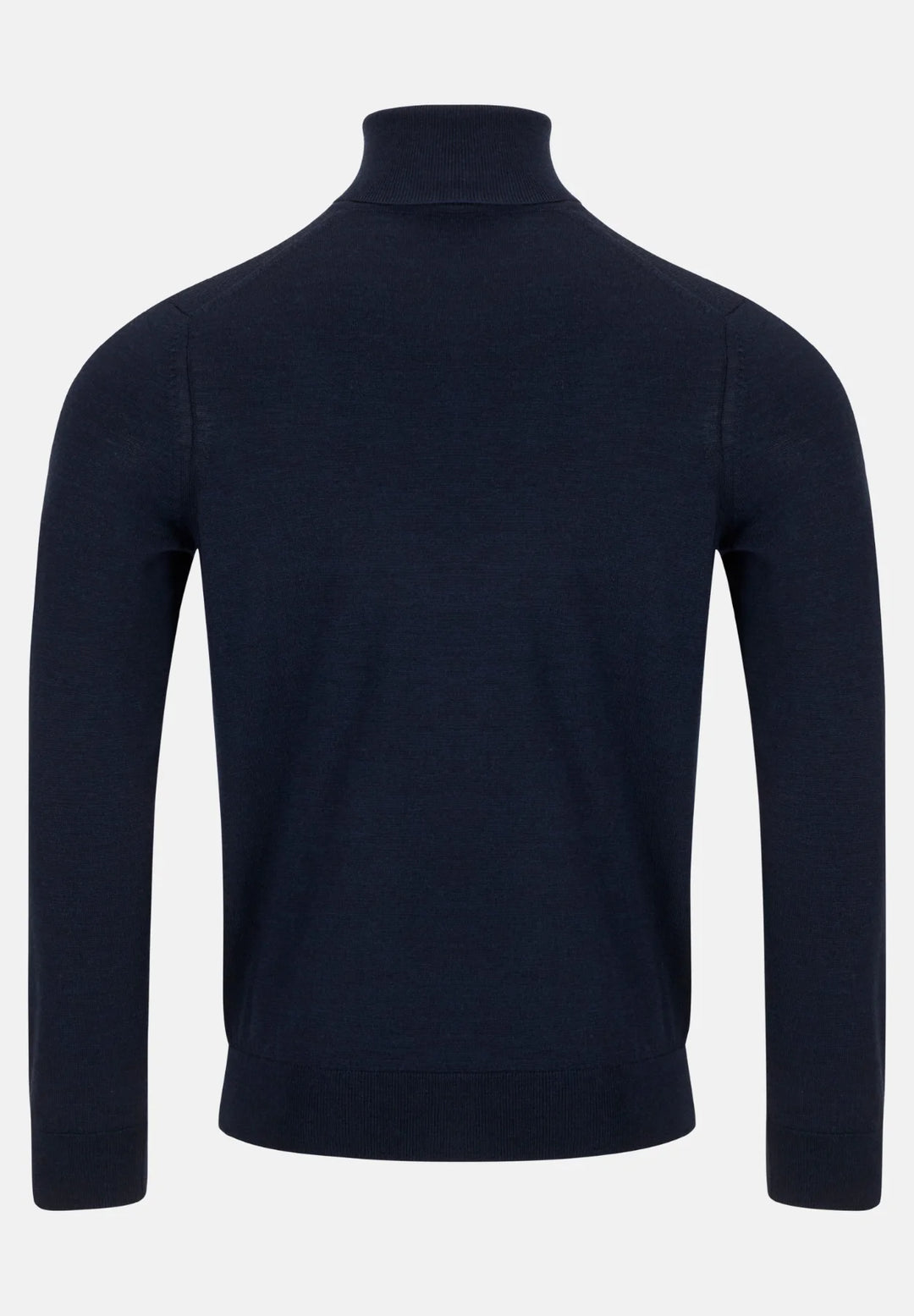 6th Sense Turtle-neck Merino Jumper | Navy