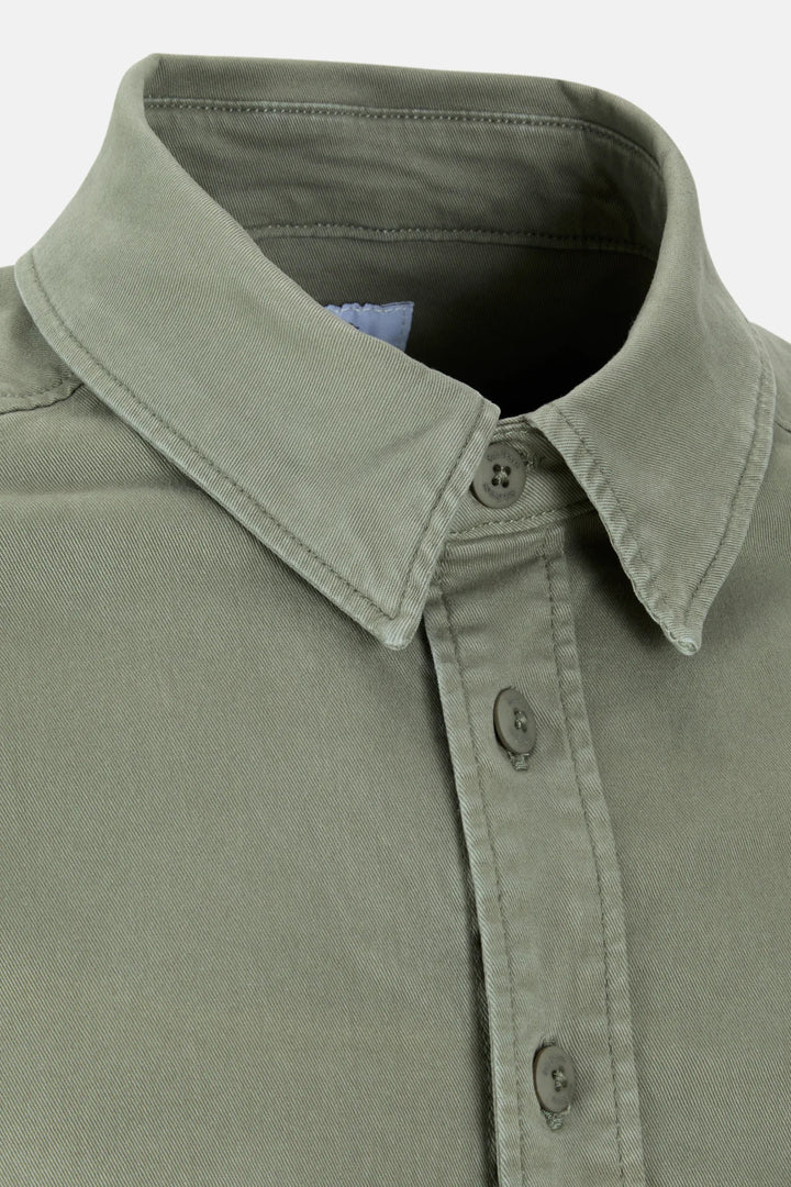 6th Sense Twill Overshirt | Sea