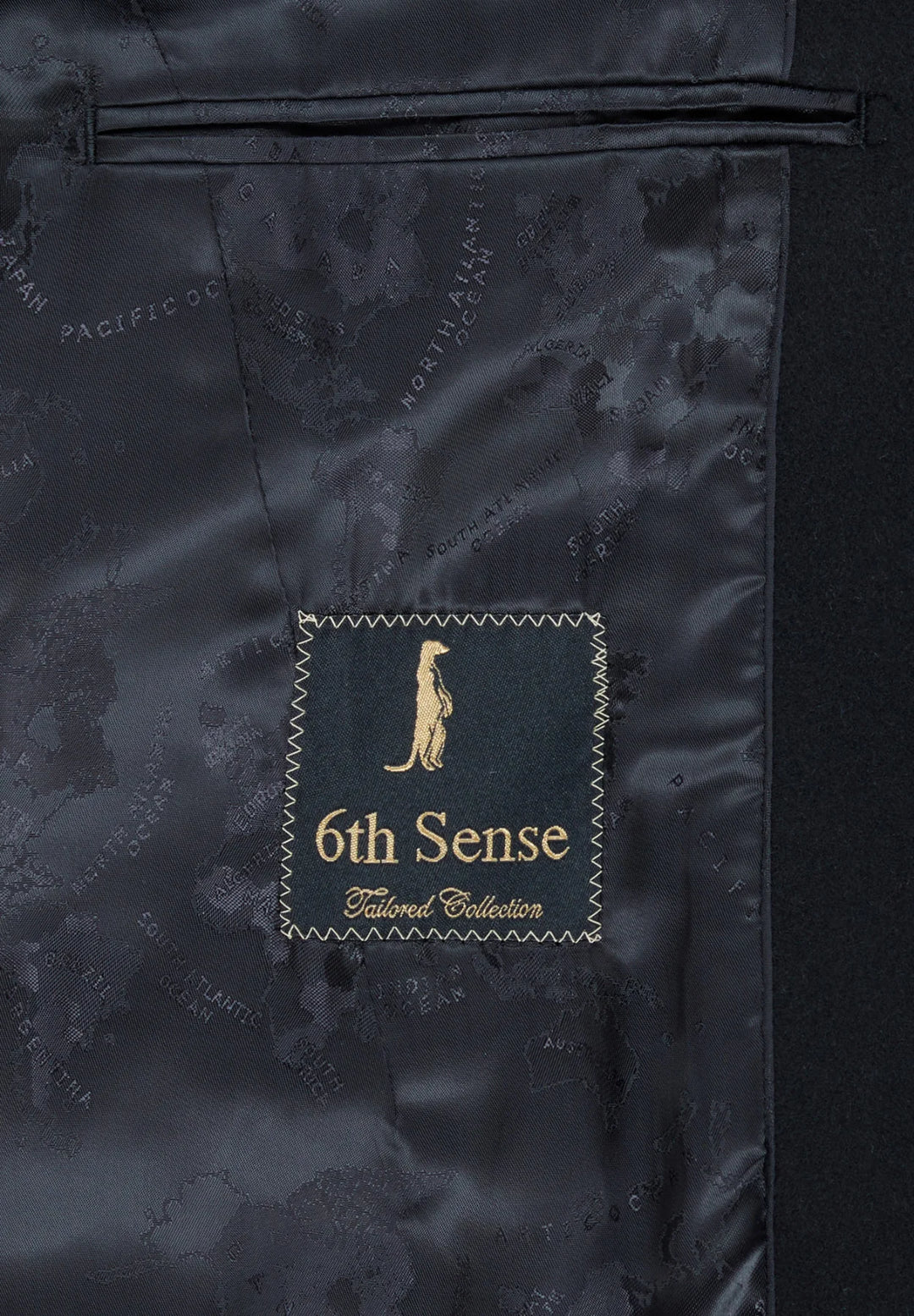 6th Sense Wool Coat | Aviva | Black