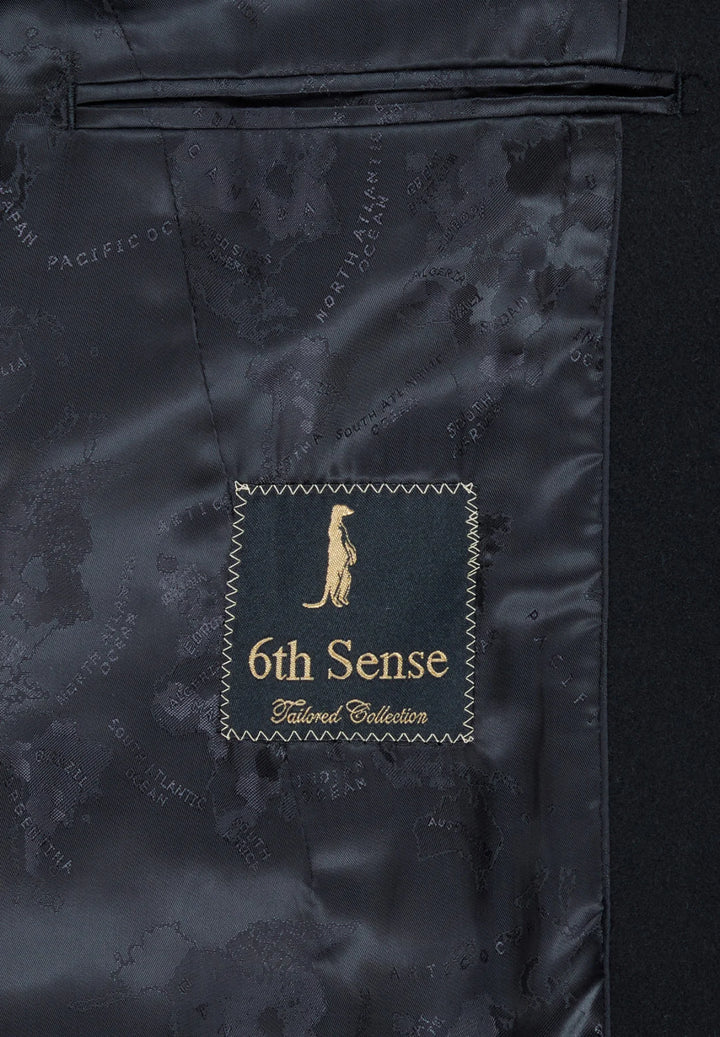 6th Sense Wool Coat | Aviva | Black