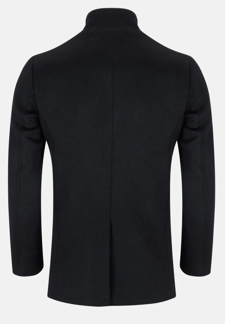 6th Sense Wool Coat | Aviva | Black