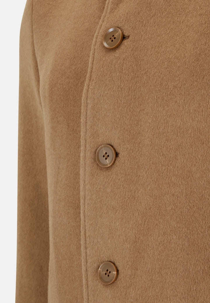 6th Sense Wool Coat | Aviva | Wood