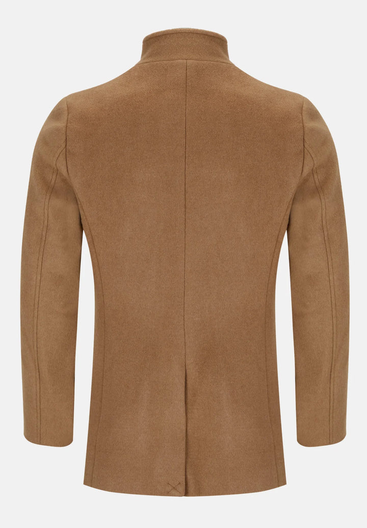 6th Sense Wool Coat | Aviva | Wood