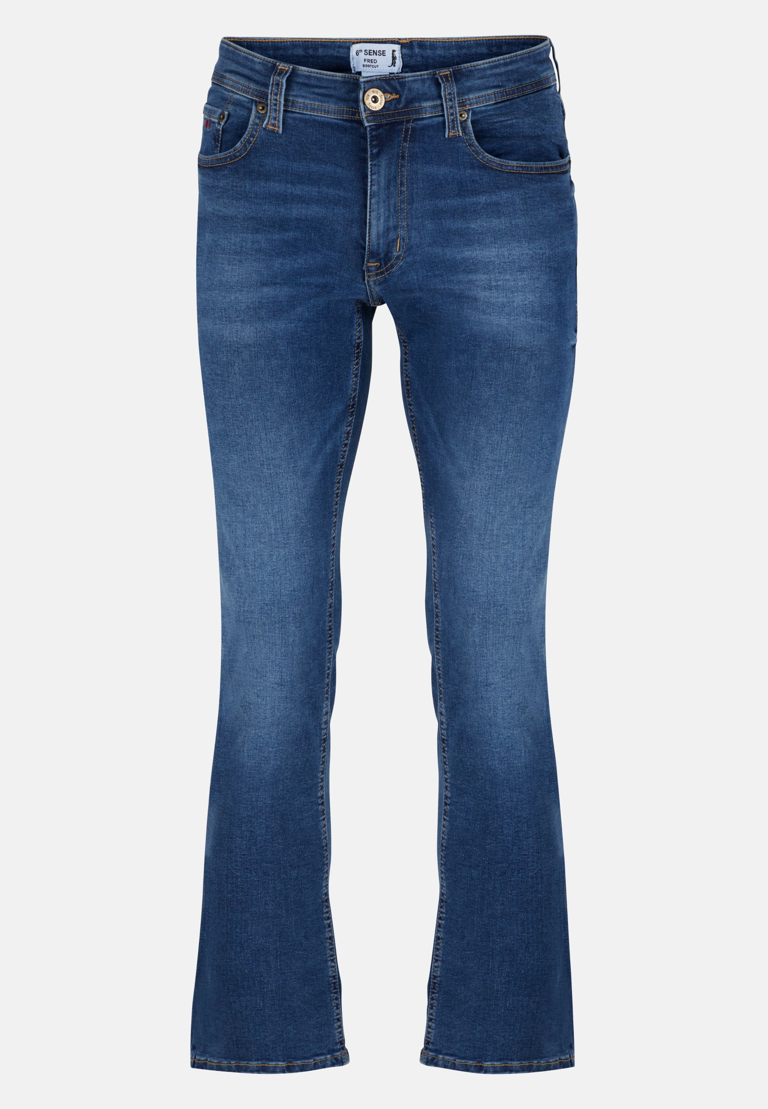 Men's 6th Sense bootcut Jeans | Fred | Light Wash – faddens.ie