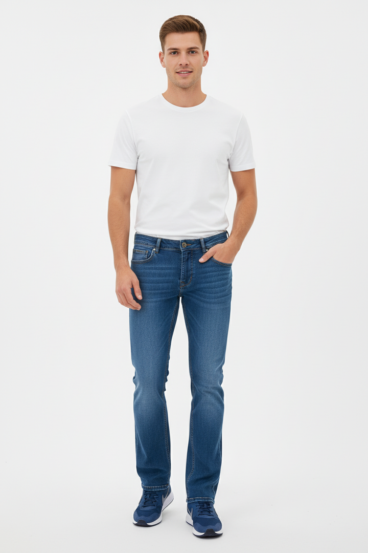 6th Sense Jeans | Bootcut | Fred | Mid Wash