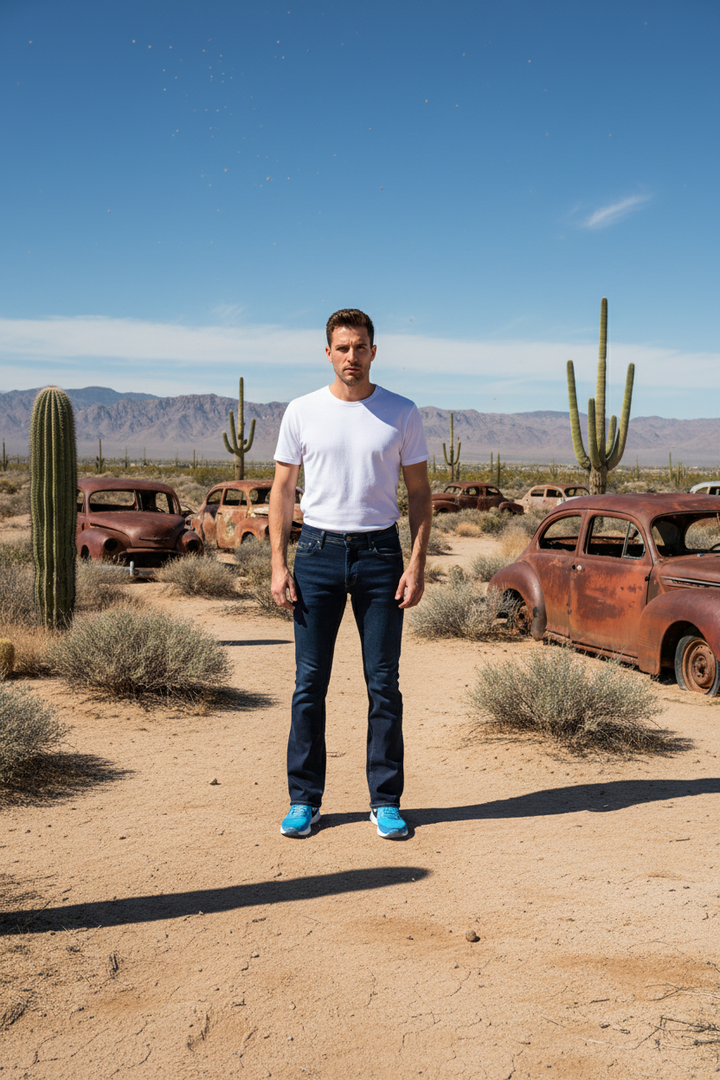 6th Sense Jeans | Bootcut | Fred | Stone Wash