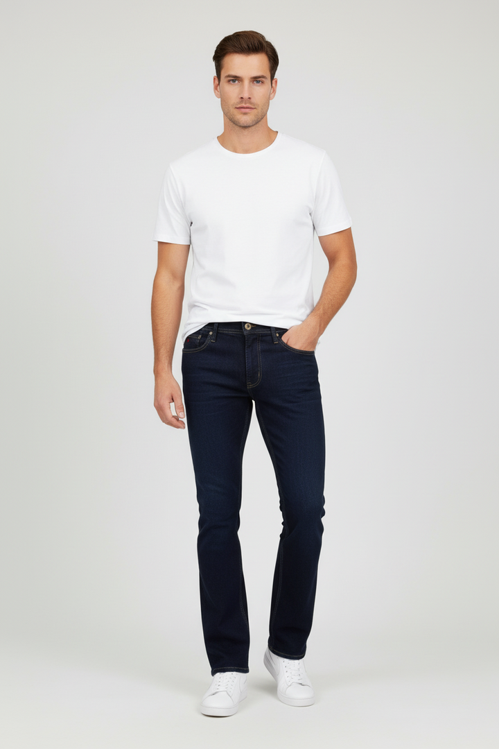 6th Sense Jeans | Bootcut | Fred | Stone Wash