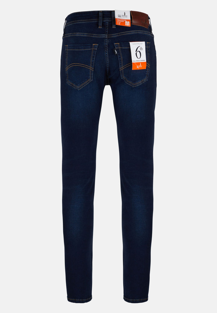 6th Sense Jeans | Tapered straight-leg | Hollywood | Blue/Black