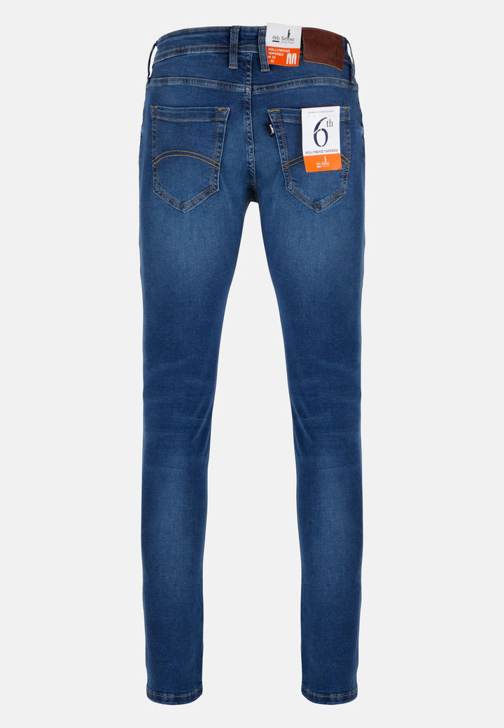 6th Sense Jeans | Tapered straight-leg | Hollywood | Mid Wash