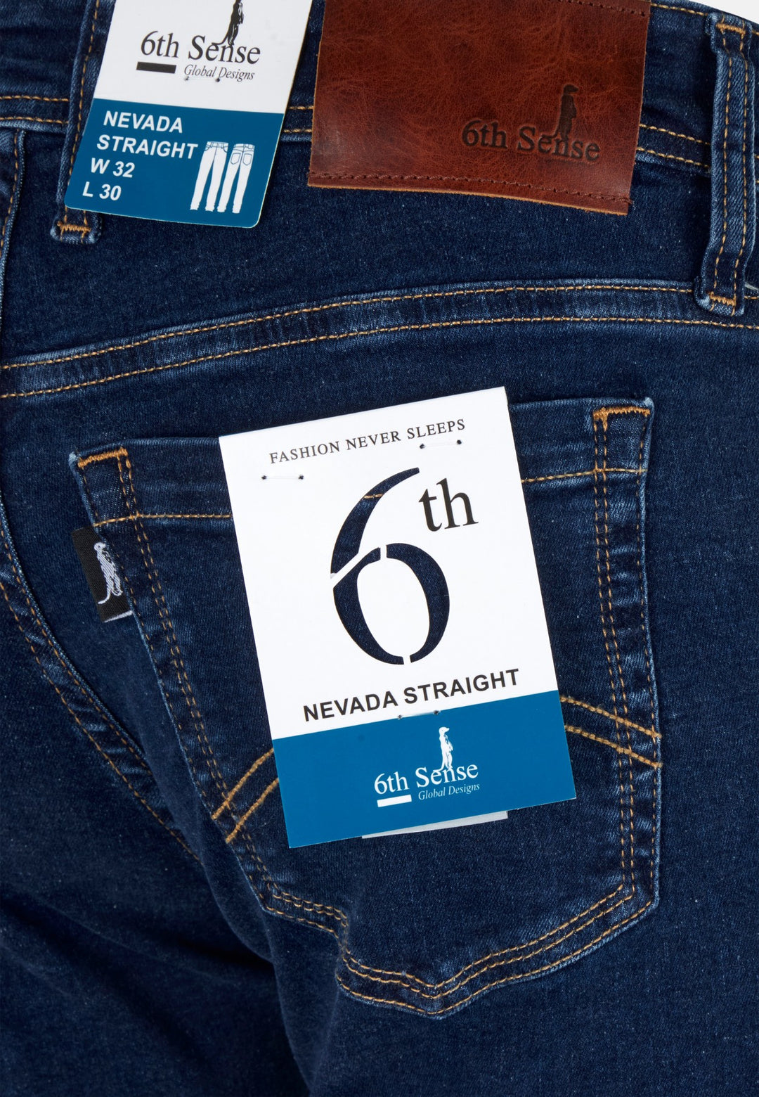 6th Sense Jeans | Straight Leg | Nevada | Night-time Blue