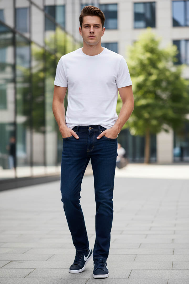 6th Sense Jeans | Straight Leg | Nevada | Prussian Blue