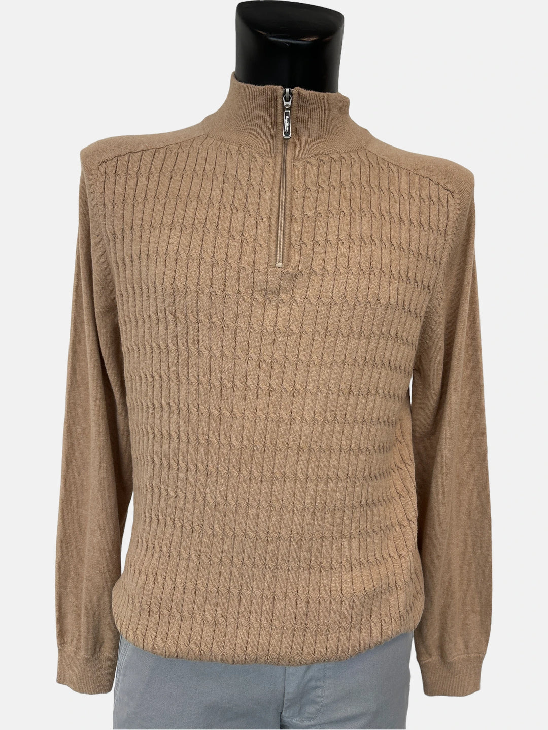 6th Sense 1/4-zip Jumper | Diego | Beige