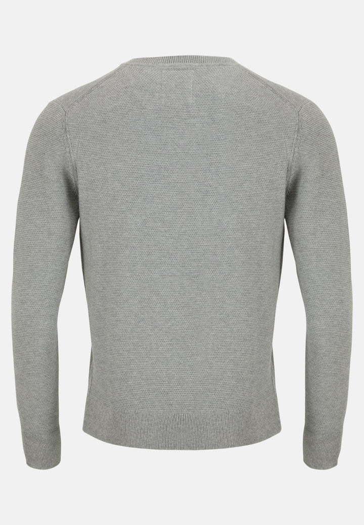 6th Sense v-neck Jumper | Embassy | Grey