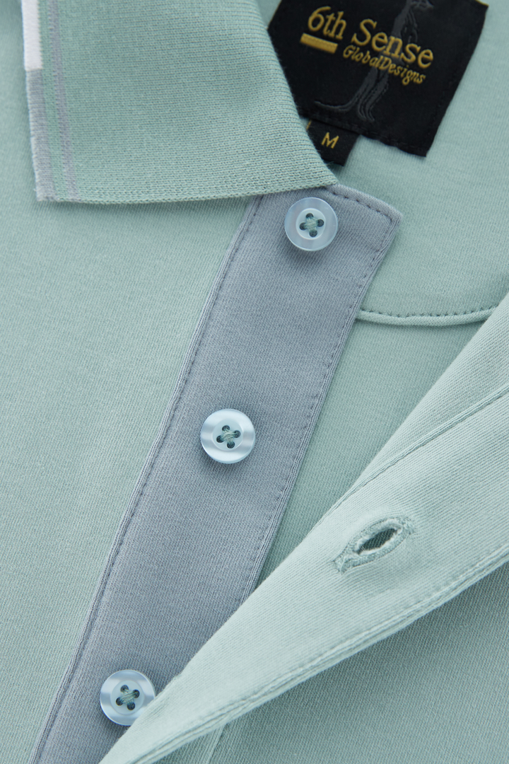 6th Sense Polo Shirt - Astonish | Mist
