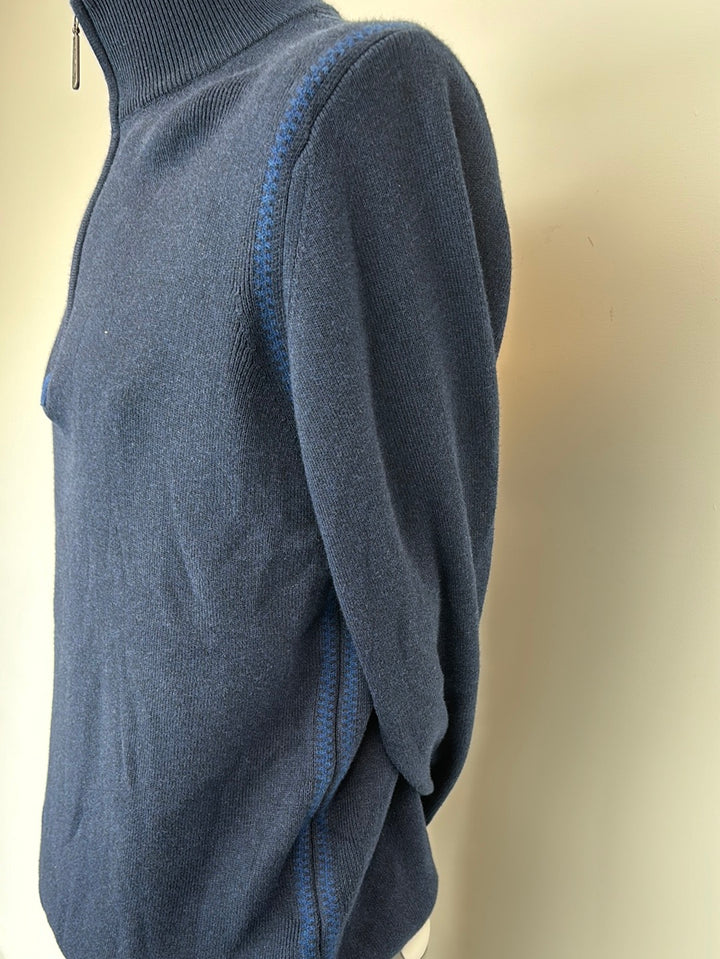 6th Sense 1/4 zip Jumper | Hound | Navy