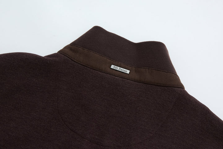 Plum 6th Sense Air gilet neck label and collar