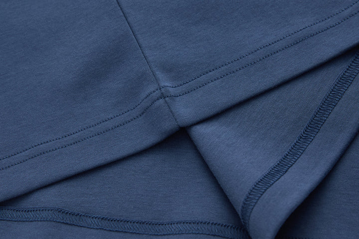 6th Sense T-shirt dark blue with stitched shoulder and sleeve seam