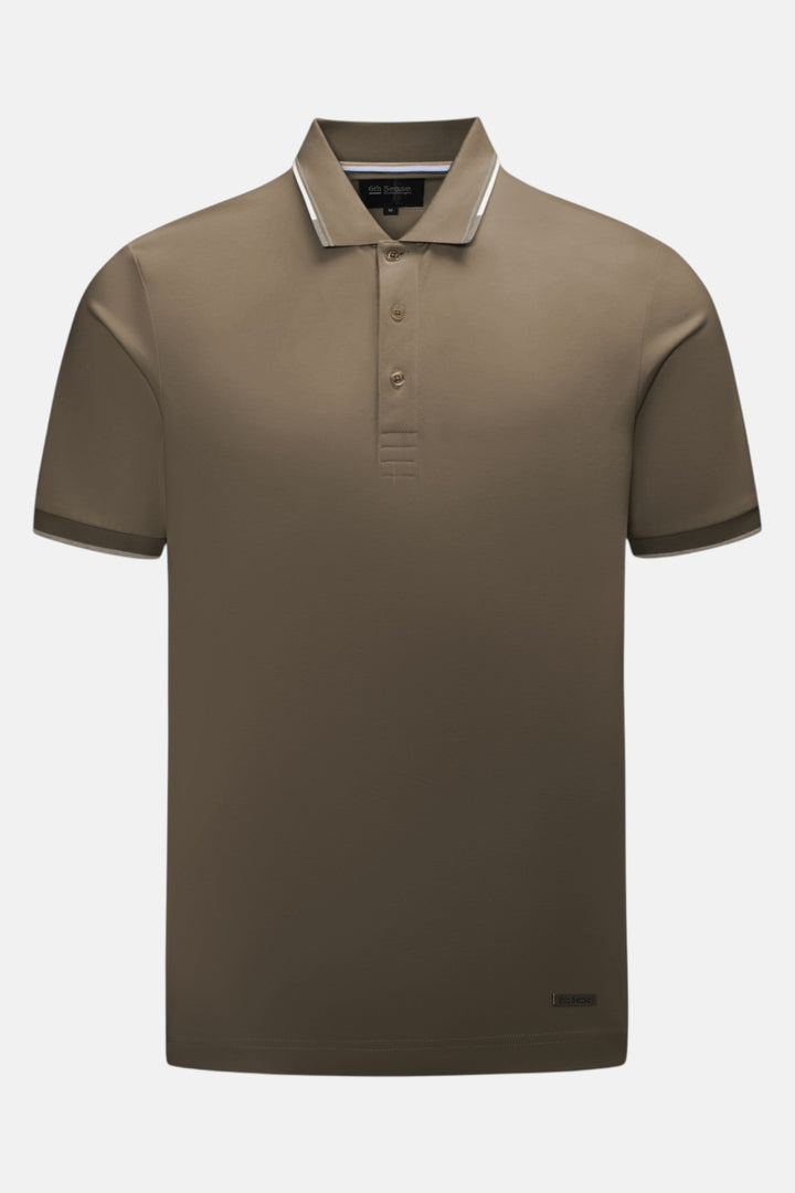 6th Sense Polo Shirt - Astound | Walnut
