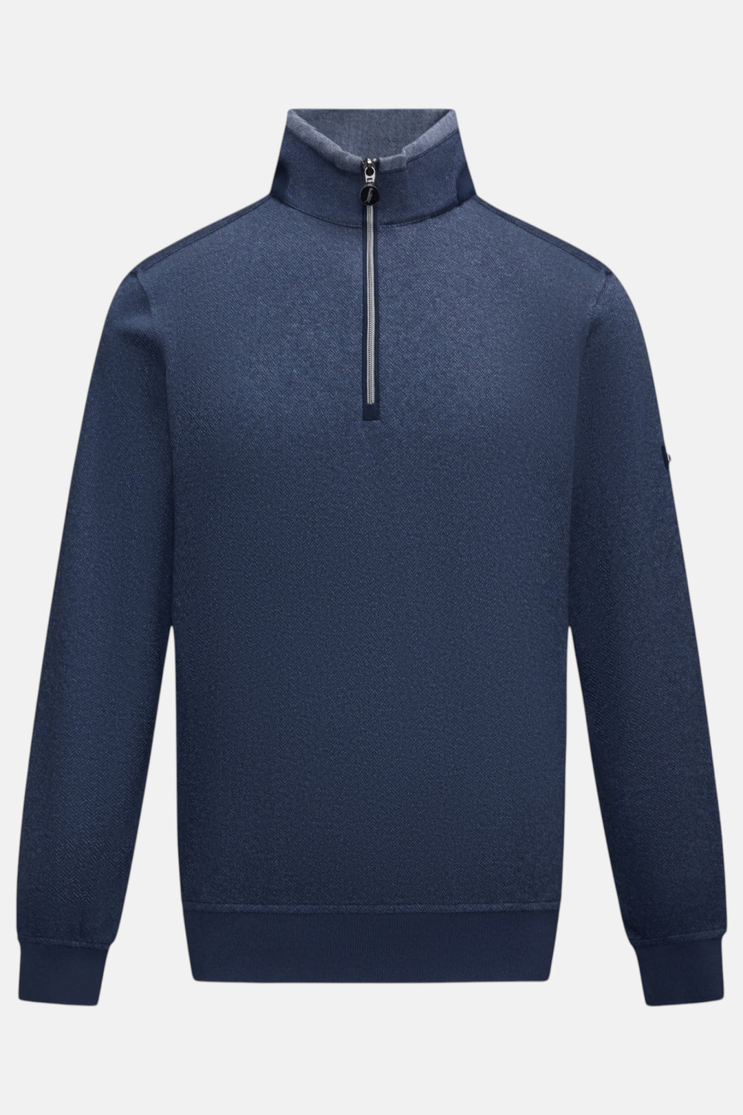 6th Sense 1/4-zip Top - Herringbone | Eclipse