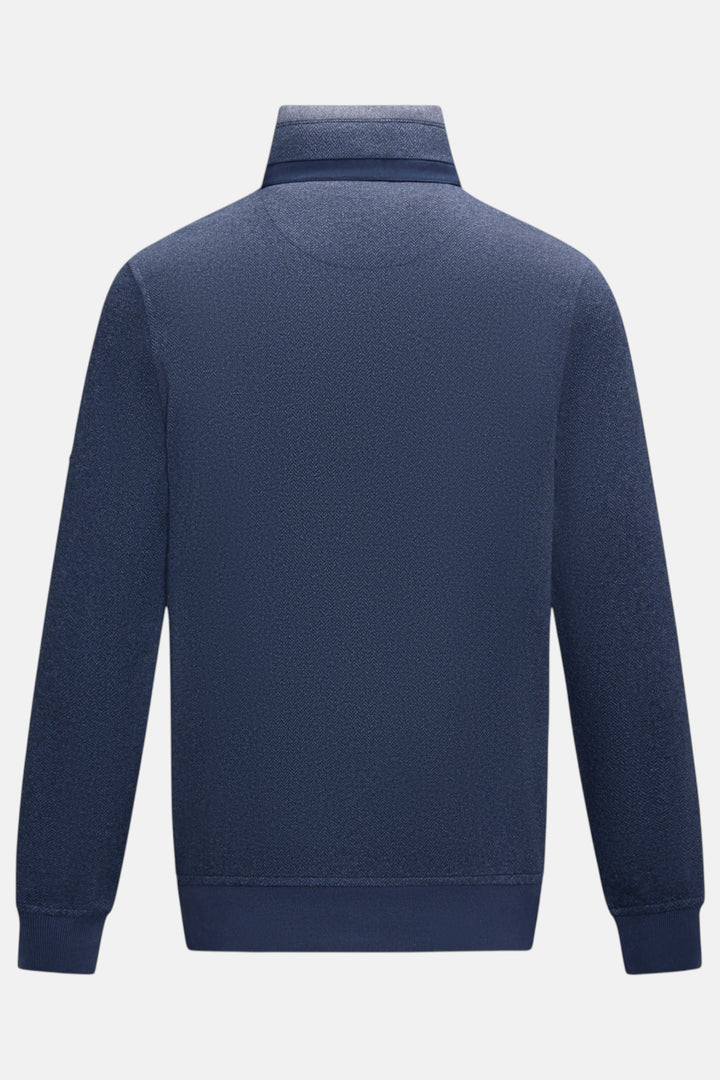 6th Sense 1/4-zip Top - Herringbone | Eclipse