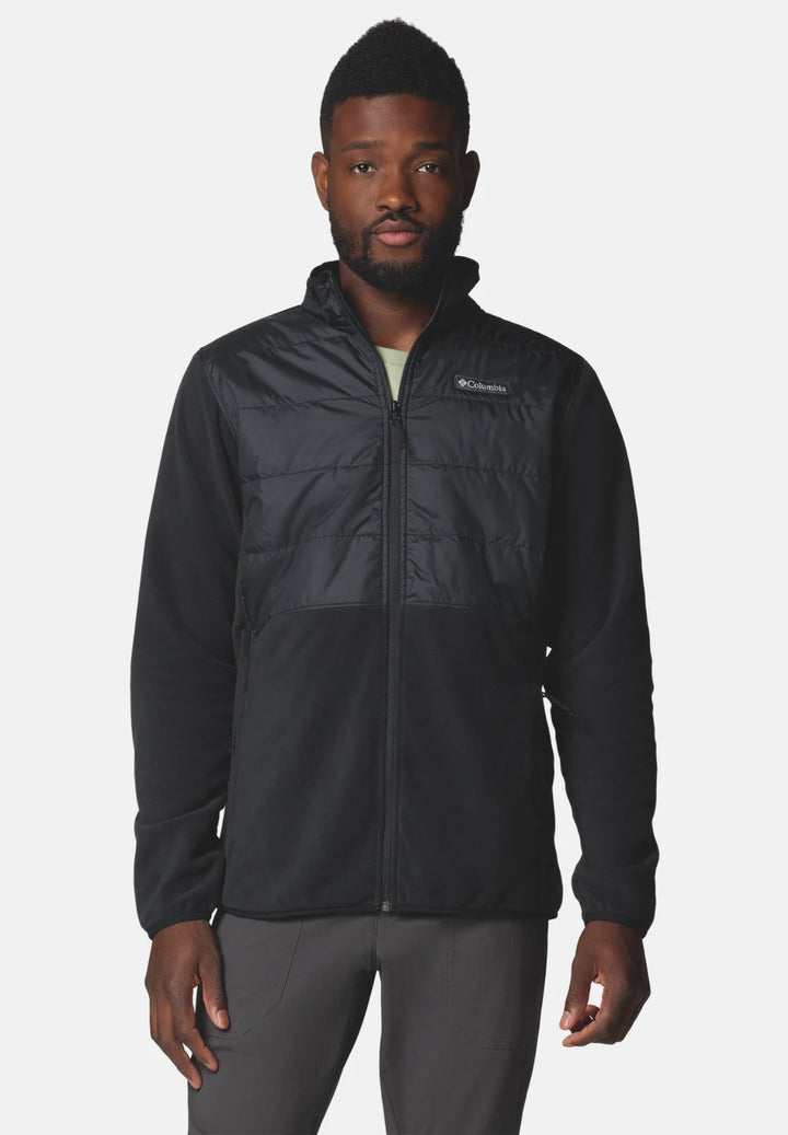 Columbia Basin Butte™ II Hybrid Fleece Jacket | Black