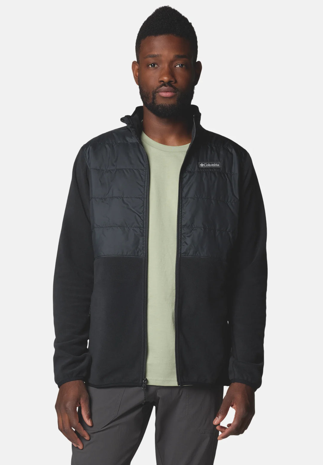 Columbia Basin Butte™ II Hybrid Fleece Jacket | Black