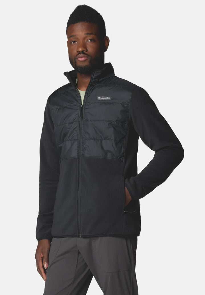 Columbia Basin Butte™ II Hybrid Fleece Jacket | Black