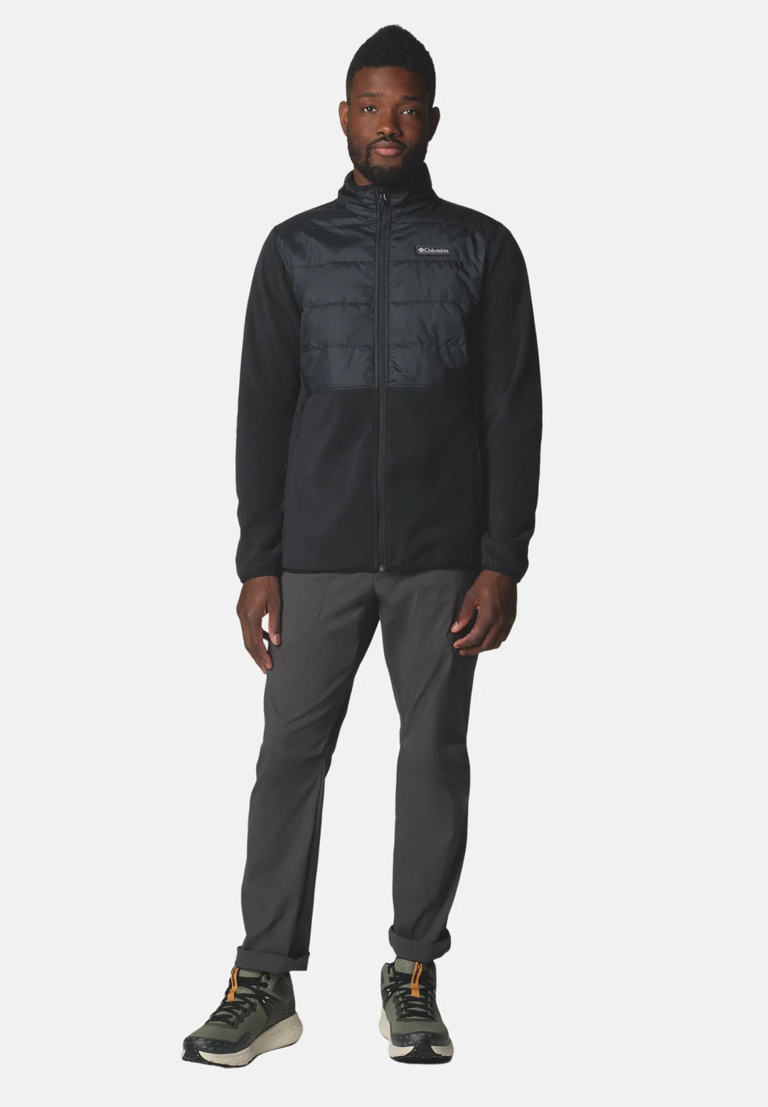 Columbia Basin Butte™ II Hybrid Fleece Jacket | Black