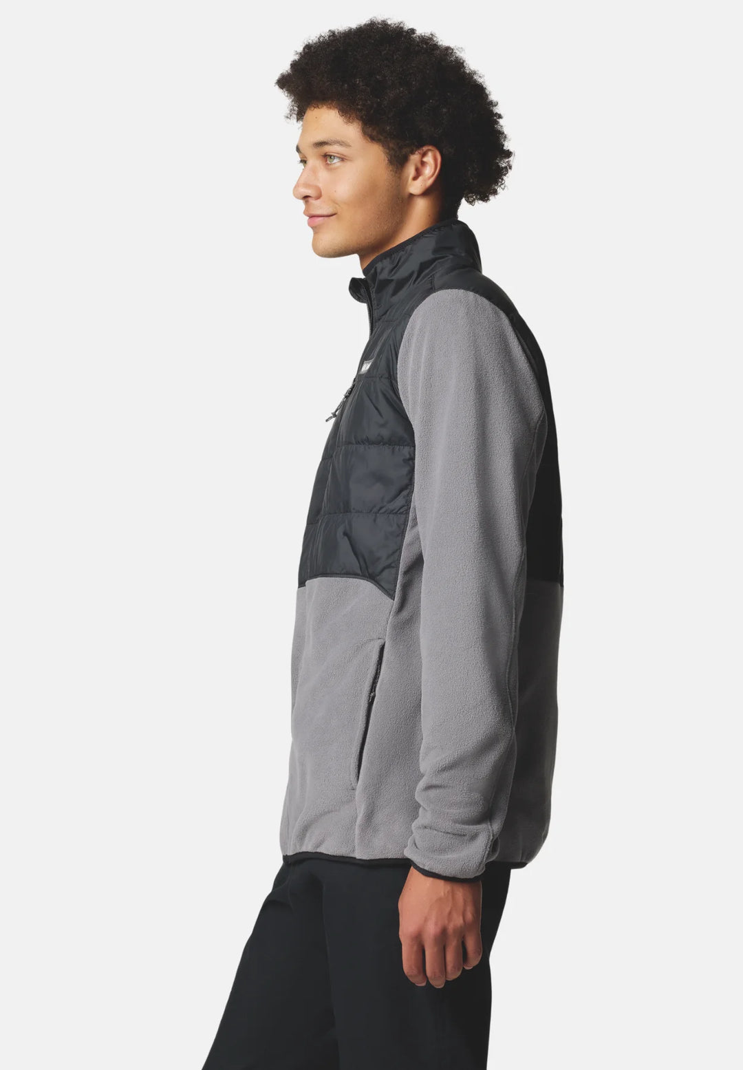 Columbia Basin Butte™ II Hybrid Fleece Jacket | City Grey, Black