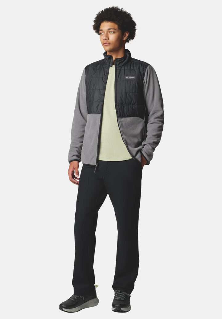 Columbia Basin Butte™ II Hybrid Fleece Jacket | City Grey, Black