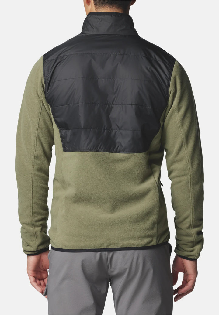 Columbia Basin Butte™ II Hybrid Fleece Jacket | Stone Green, Black
