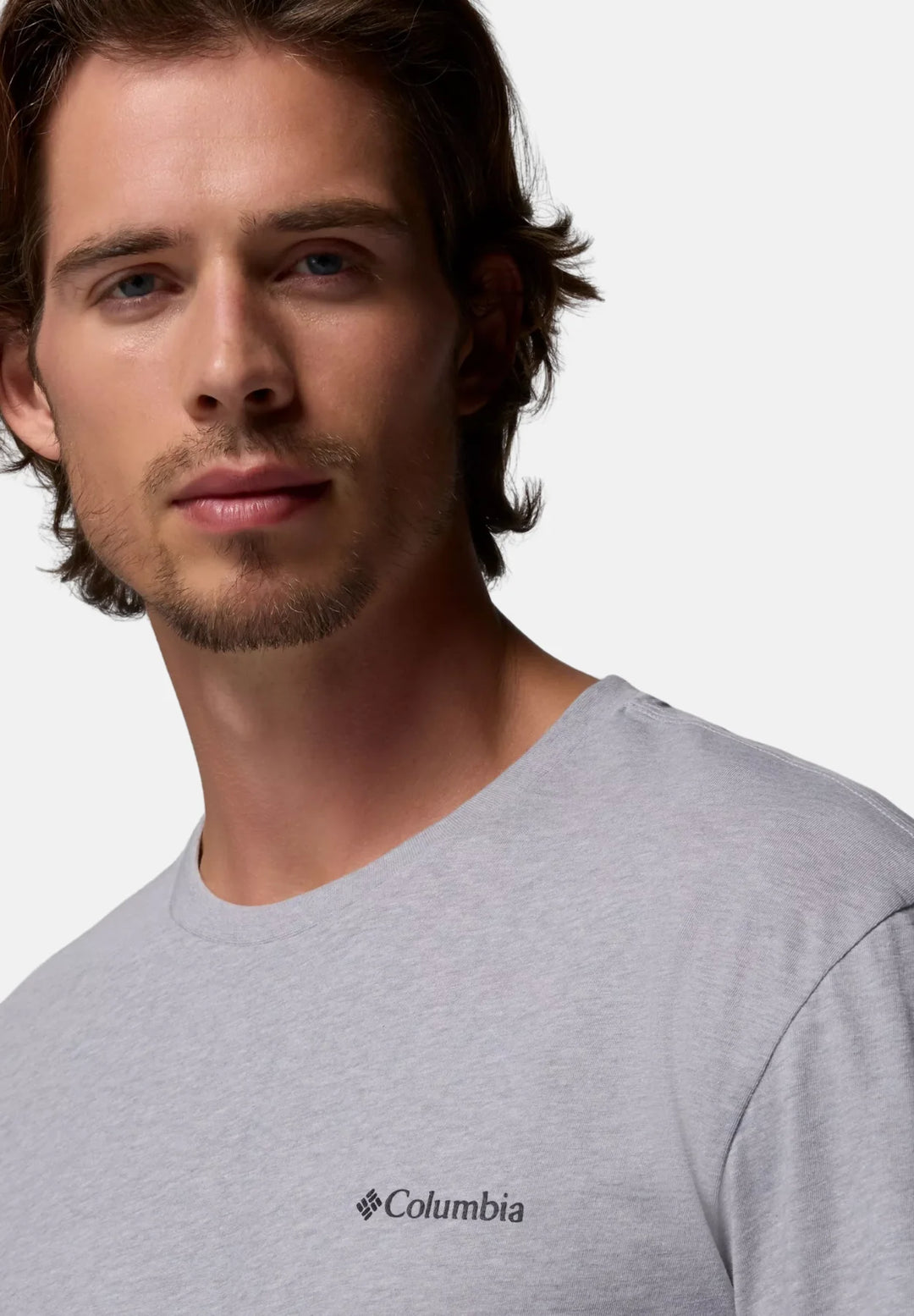 Columbia CSC Basic Logo T-Shirt | Columbia Grey Heather