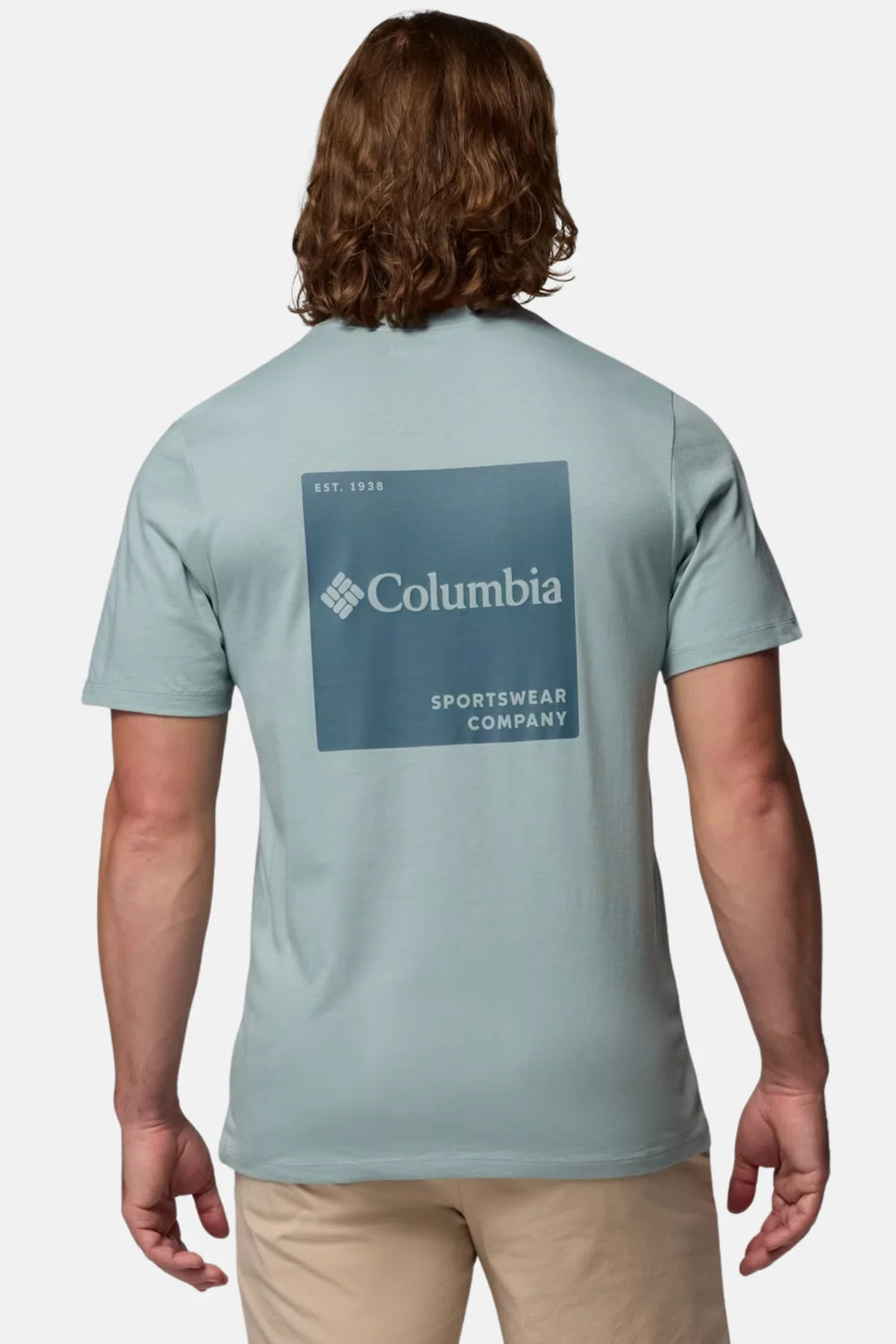Columbia CSC™ Graphic Logo T-Shirt | Crushed Blue, Boxy Brand