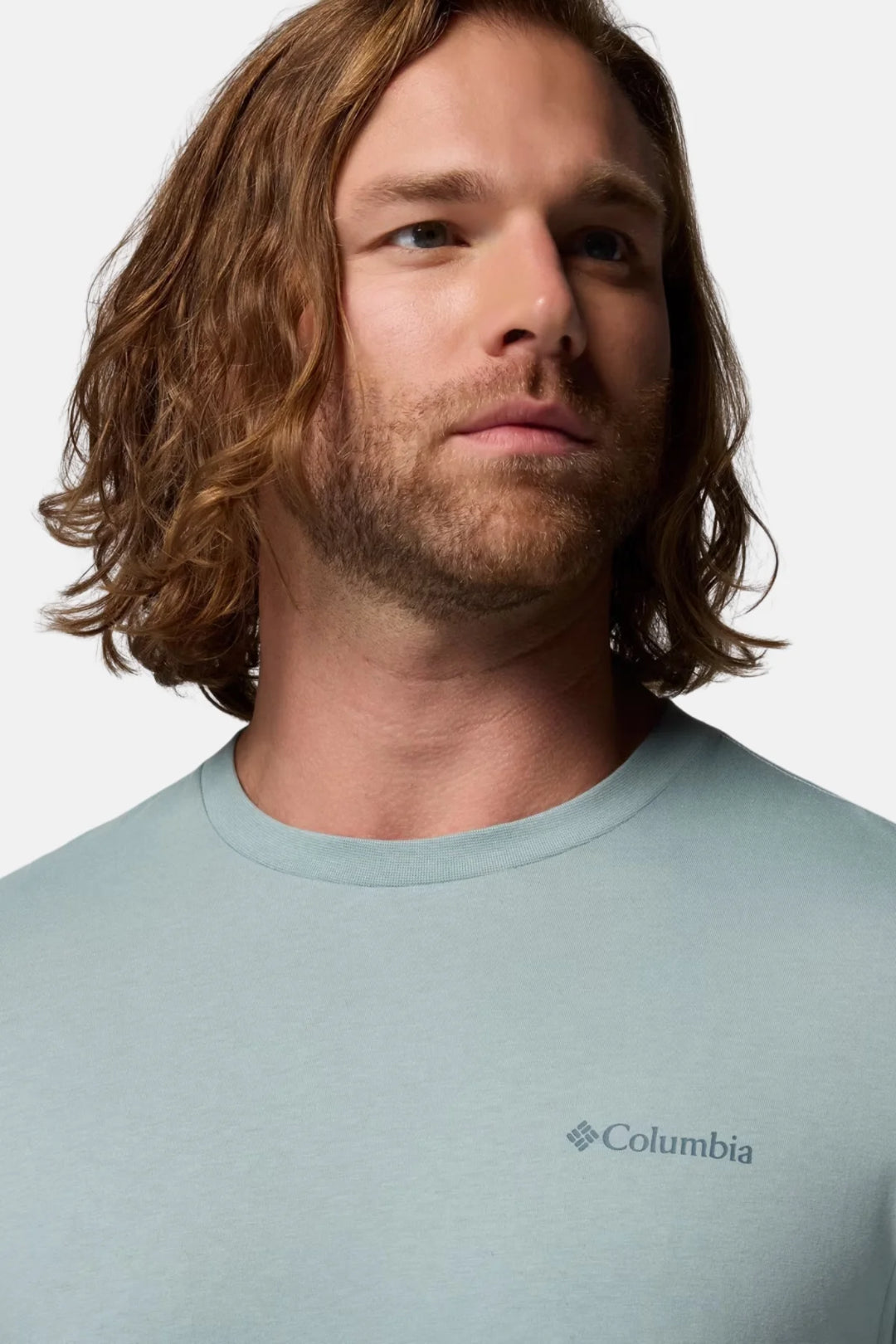 Columbia CSC™ Graphic Logo T-Shirt | Crushed Blue, Boxy Brand