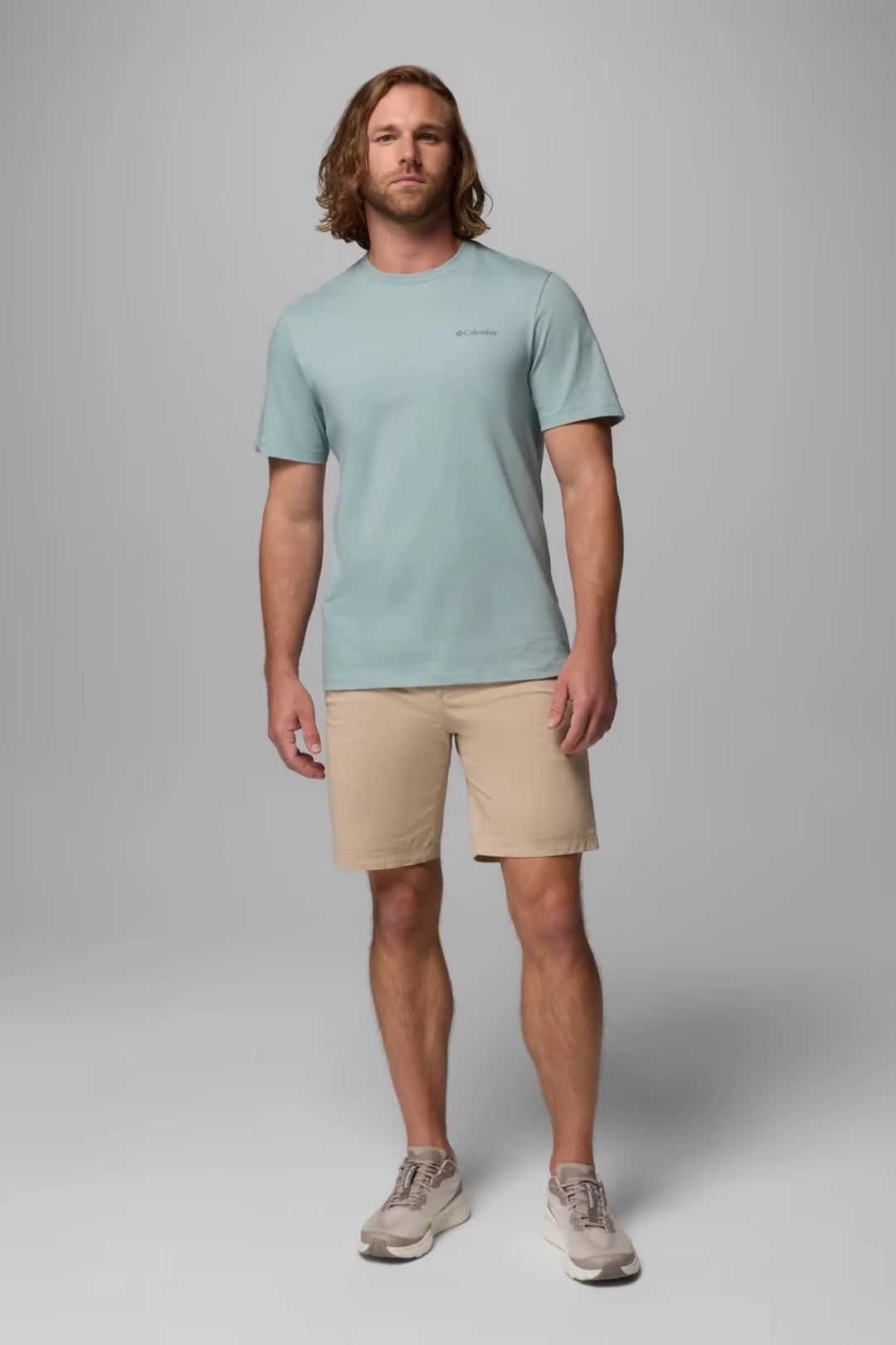 Columbia CSC™ Graphic Logo T-Shirt | Crushed Blue, Boxy Brand