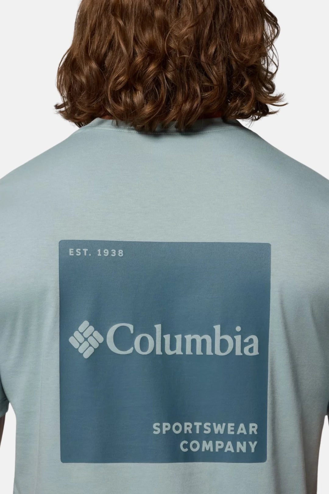 Columbia CSC™ Graphic Logo T-Shirt | Crushed Blue, Boxy Brand