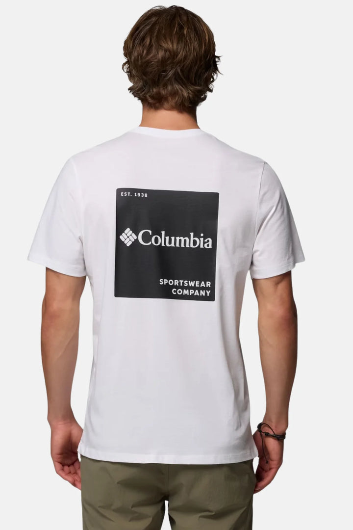 Columbia CSC™ Graphic Logo T-Shirt | White, Boxy Brand