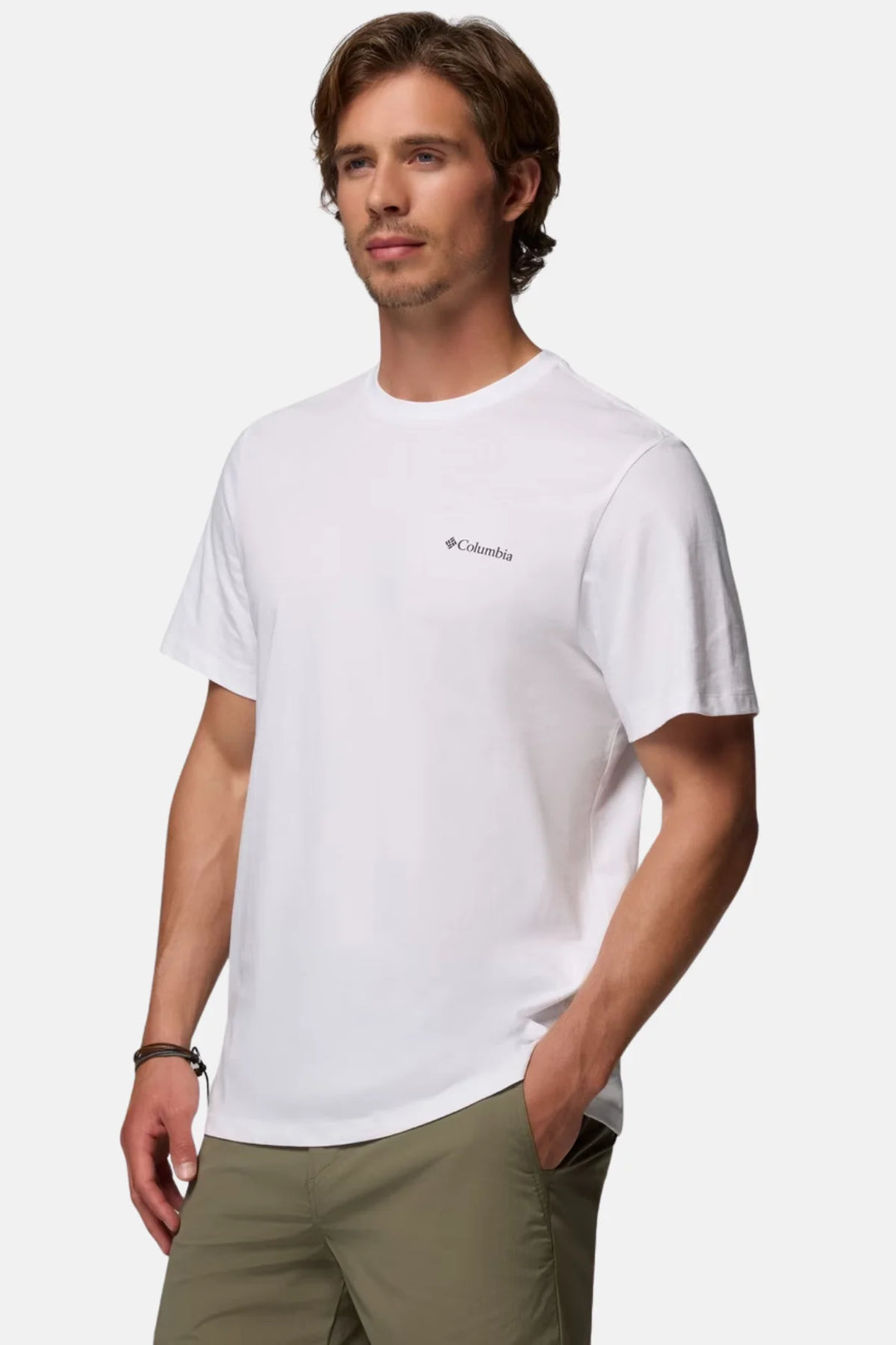 Columbia CSC™ Graphic Logo T-Shirt | White, Boxy Brand