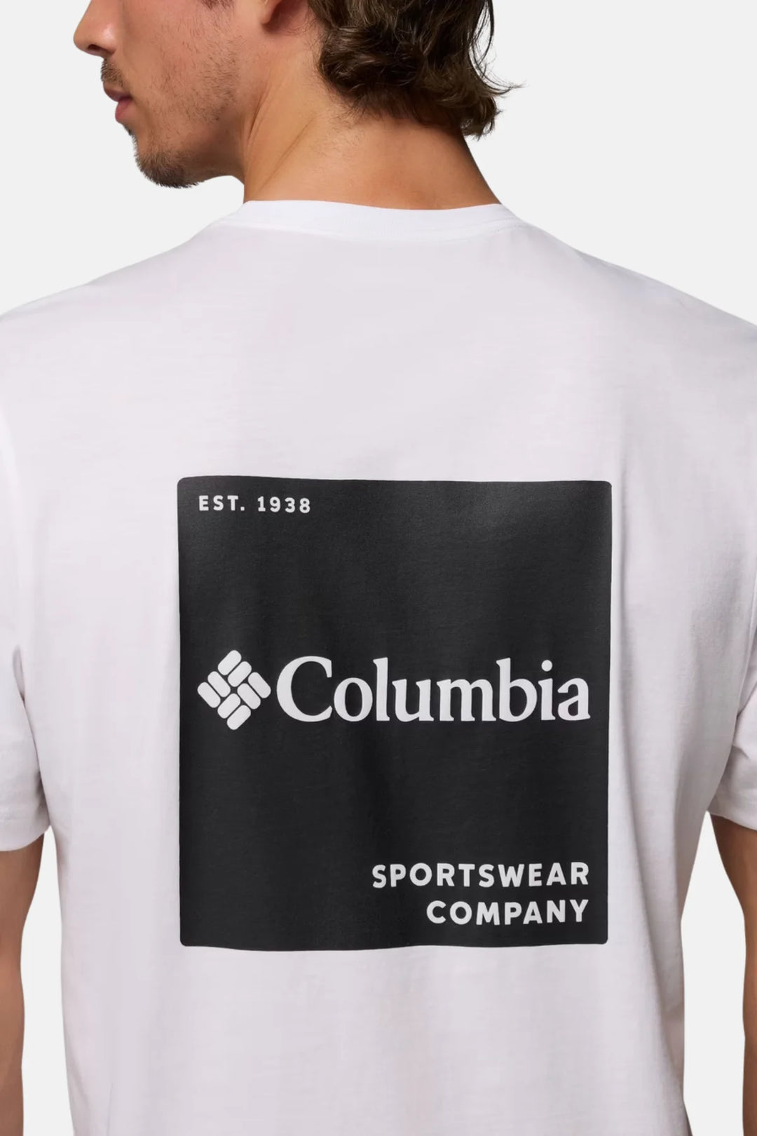Columbia CSC™ Graphic Logo T-Shirt | White, Boxy Brand
