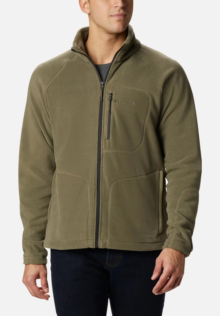 Columbia Fast Trek II full-zip Fleece Top | Stone Green